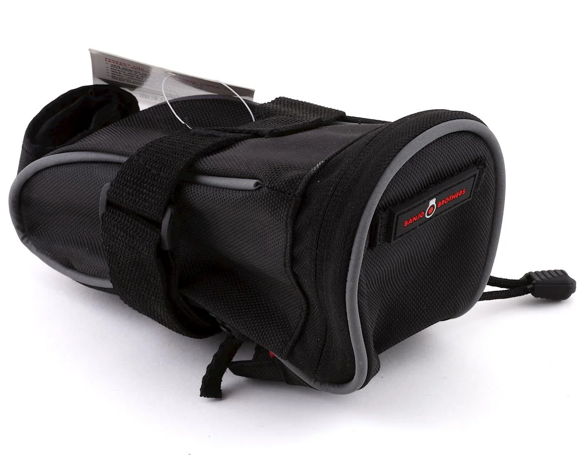 Banjo Brothers Saddle Bag (Black) (M)